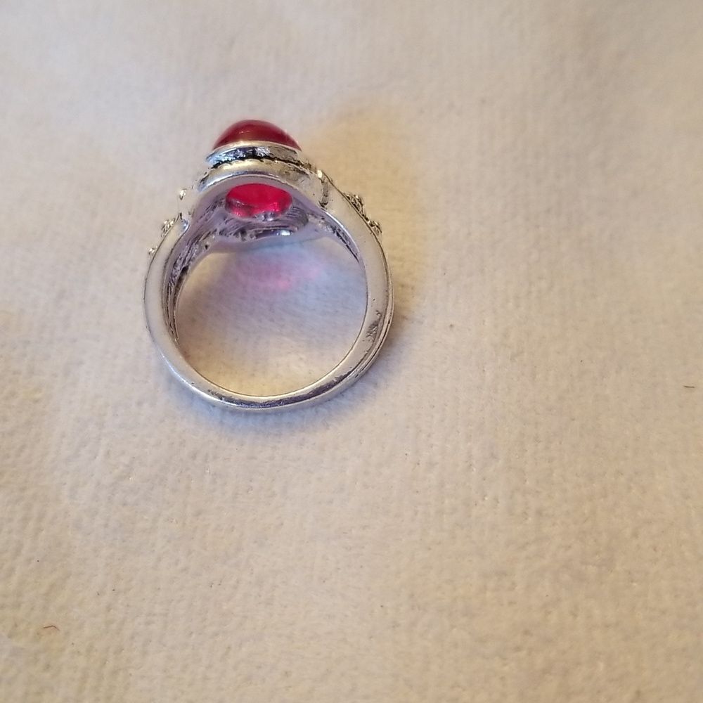 Ruby Red stone size 9 - Picture 7 of 10